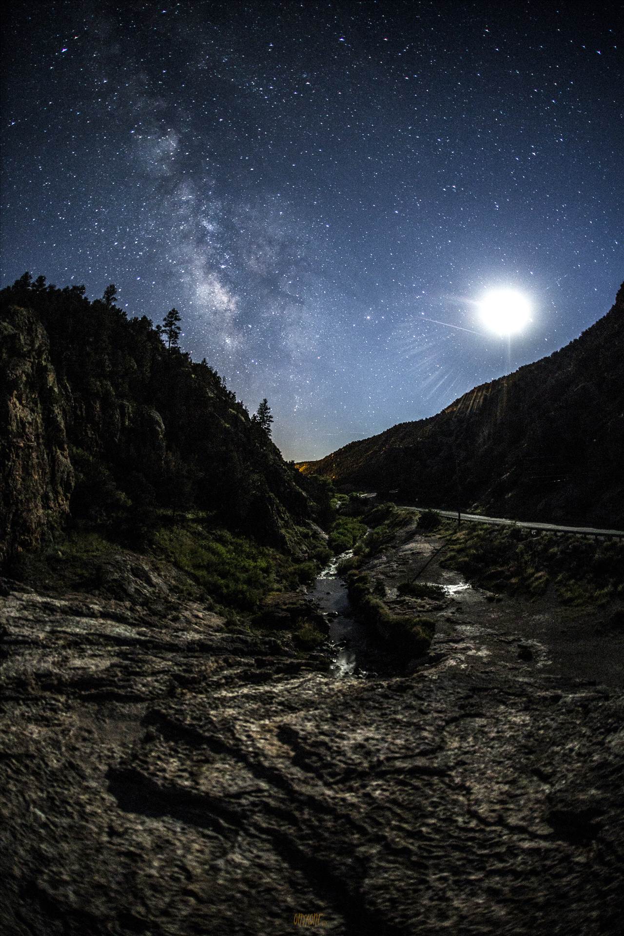 Soda Dam And Milky Way.jpg -  by Joey Onyxone Sandoval