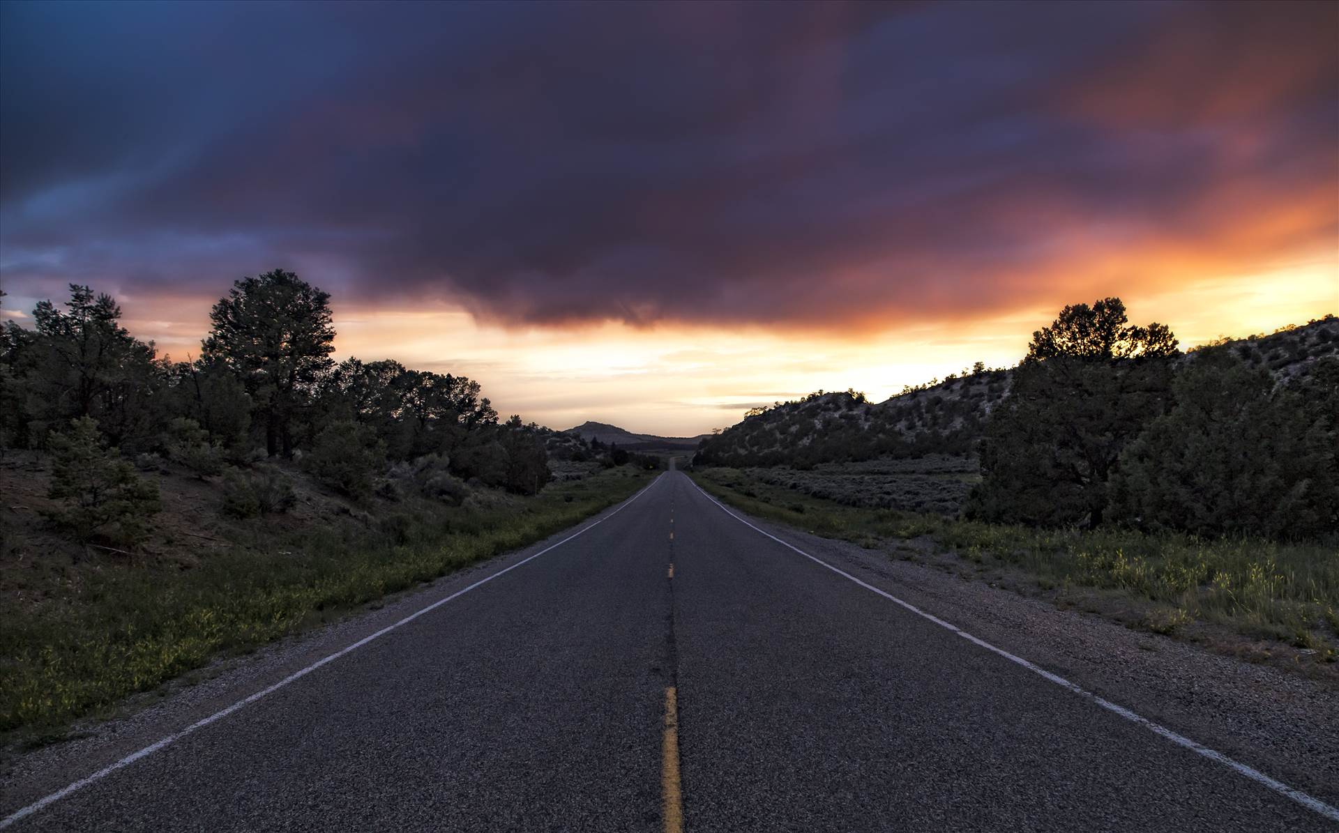 Road From Gallina New Mexico.jpg - undefined by Joey Onyxone Sandoval